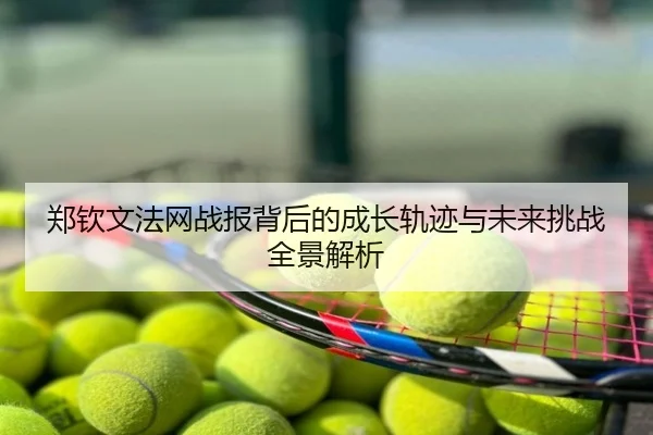 郑钦文法网战报背后的成长轨迹与未来挑战全景解析